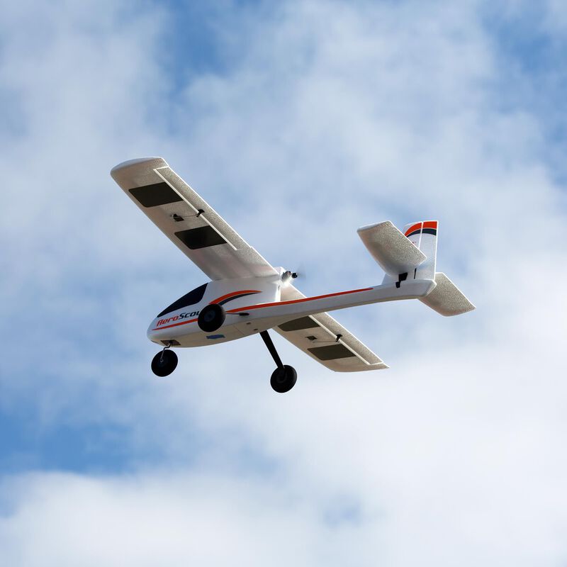 HobbyZone AeroScout S 2 1.1m RTF Trainer Electric Airplane (1095mm) w/SAFE & DXS Transmitter