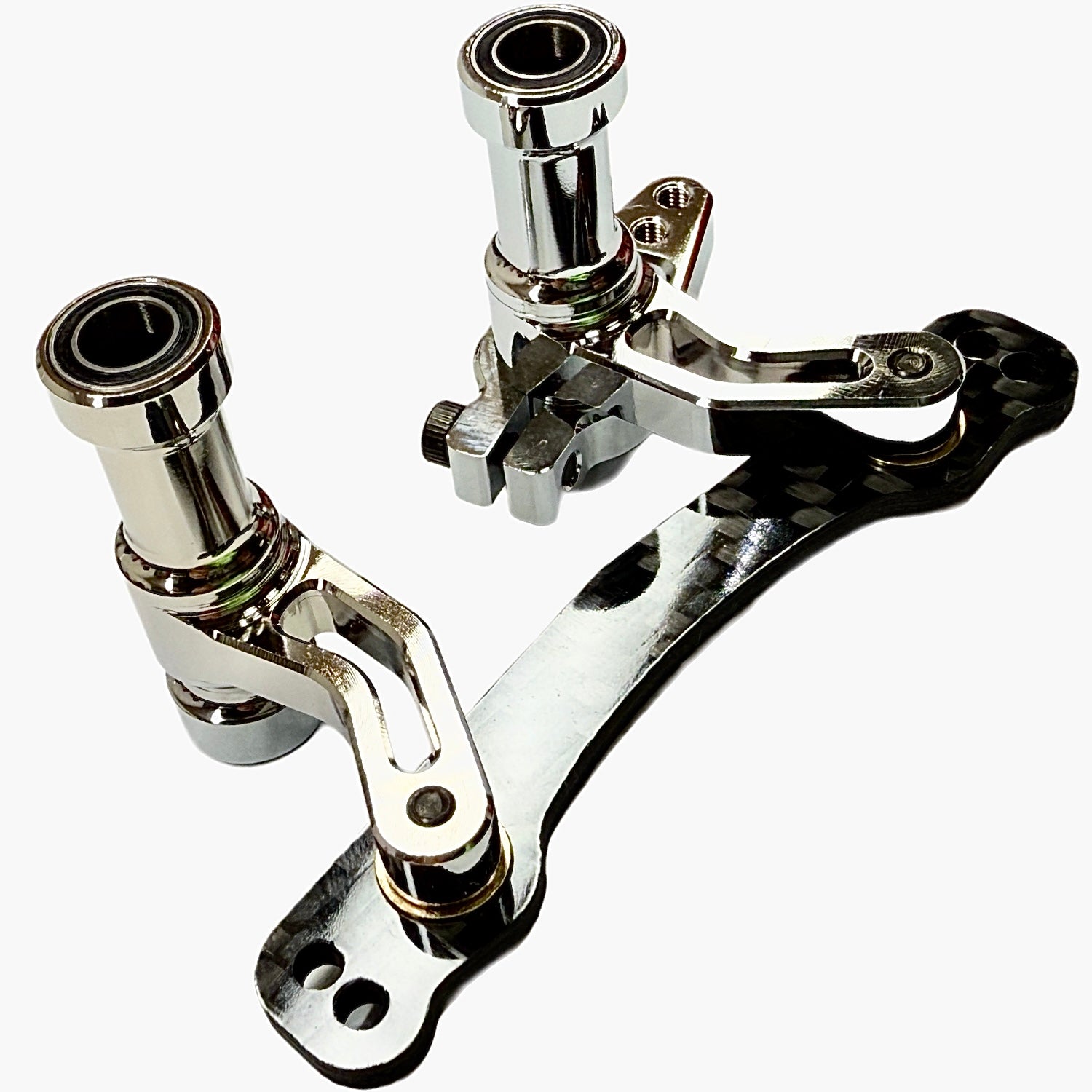 Perfect Pass 7075 Aluminum & Carbon Fiber Steering Assembly for Arrma 6S / 1/7 (Kraton, Limitless, Infraction)