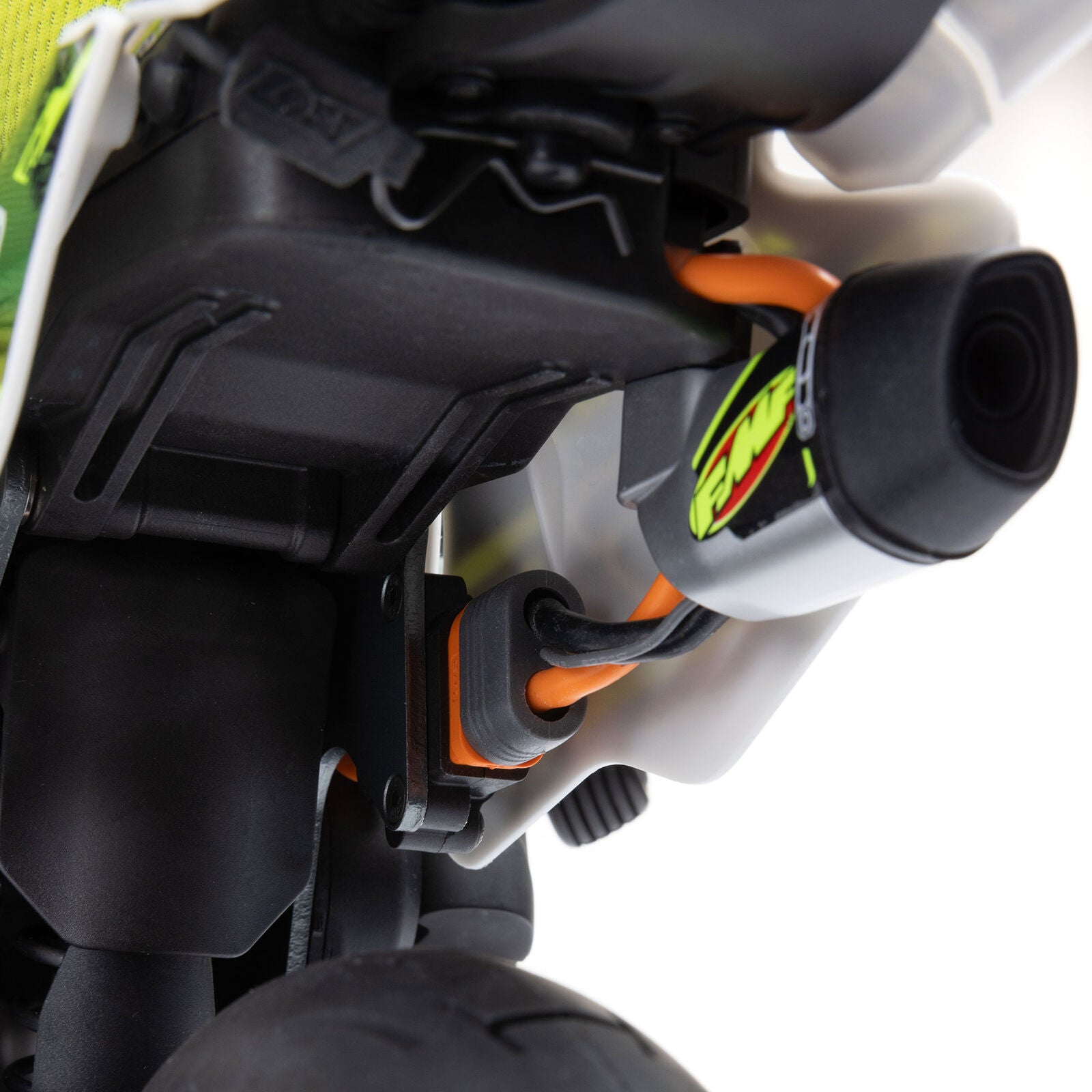 Losi Promoto-SM FXR Supermoto RTR 1/4 Brushless Motorcycle (White/FRX) w/2.4GHz Radio, Battery & Charger