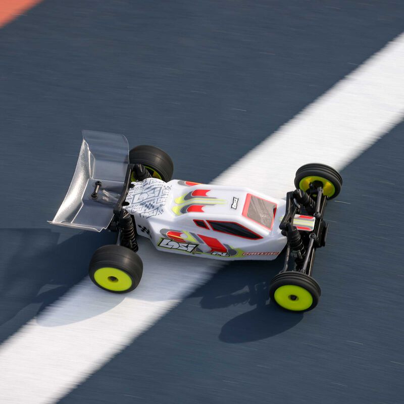 Losi Micro-B 2.0 1/24 RTR 2WD Buggy (White) w/2.4GHz Radio, Battery & Charger