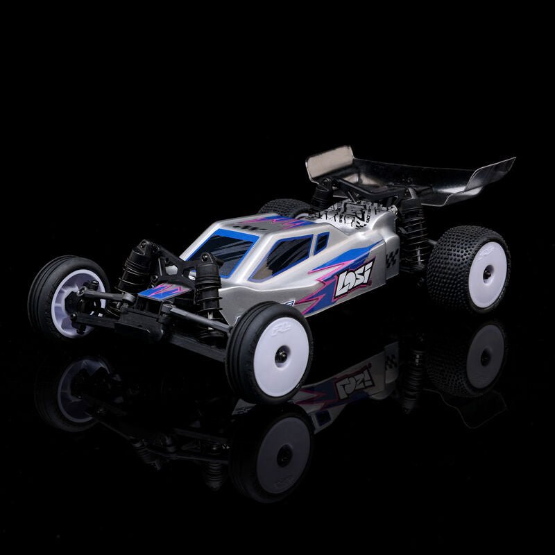Losi Micro-B 2.0 1/24 RTR 2WD Buggy (Silver) w/2.4GHz Radio, Battery & Charger