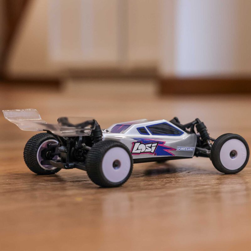 Losi Micro-B 2.0 1/24 RTR 2WD Buggy (Silver) w/2.4GHz Radio, Battery & Charger