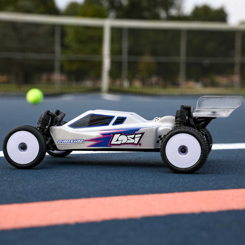 Losi Micro-B 2.0 1/24 RTR 2WD Buggy (Silver) w/2.4GHz Radio, Battery & Charger