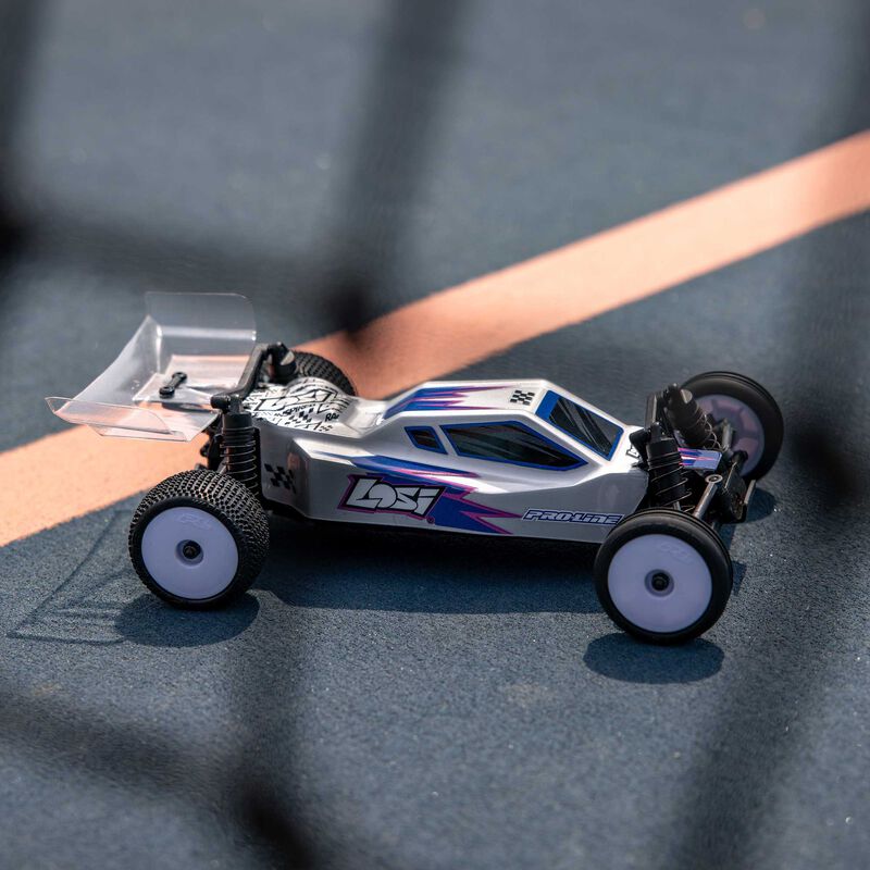 Losi Micro-B 2.0 1/24 RTR 2WD Buggy (Silver) w/2.4GHz Radio, Battery & Charger