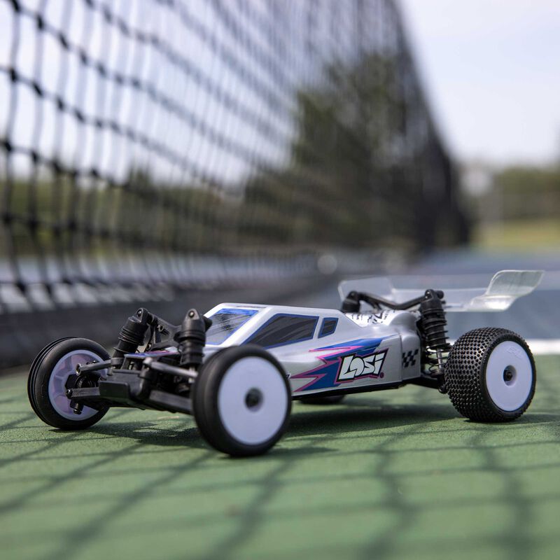 Losi Micro-B 2.0 1/24 RTR 2WD Buggy (Silver) w/2.4GHz Radio, Battery & Charger