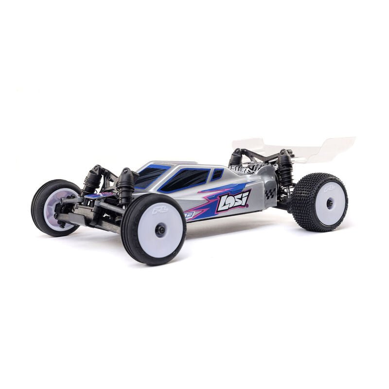 Losi Micro-B 2.0 1/24 RTR 2WD Buggy (Silver) w/2.4GHz Radio, Battery & Charger