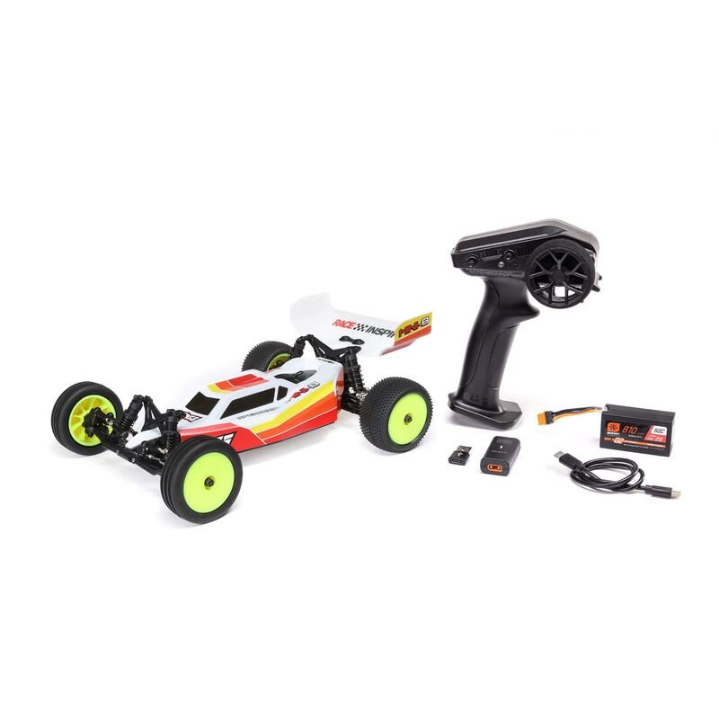 Losi Mini-B 1/16 RTR Brushless 2WD Buggy (Red) w/2.4GHz Radio, Battery & Charger