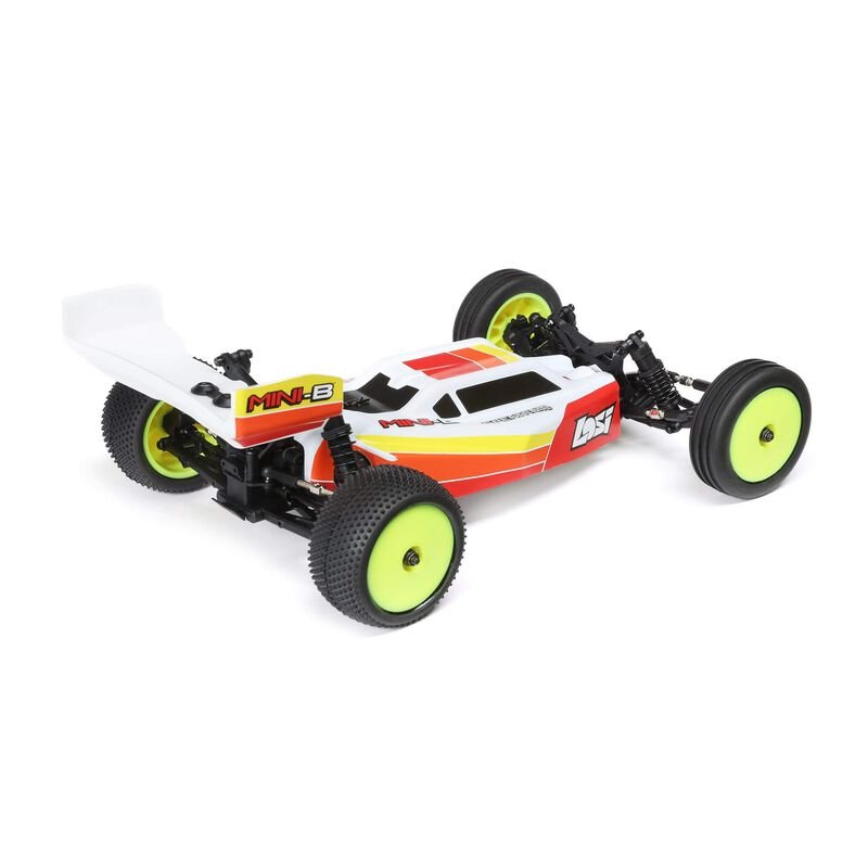 Losi Mini-B 1/16 RTR Brushless 2WD Buggy (Red) w/2.4GHz Radio, Battery & Charger