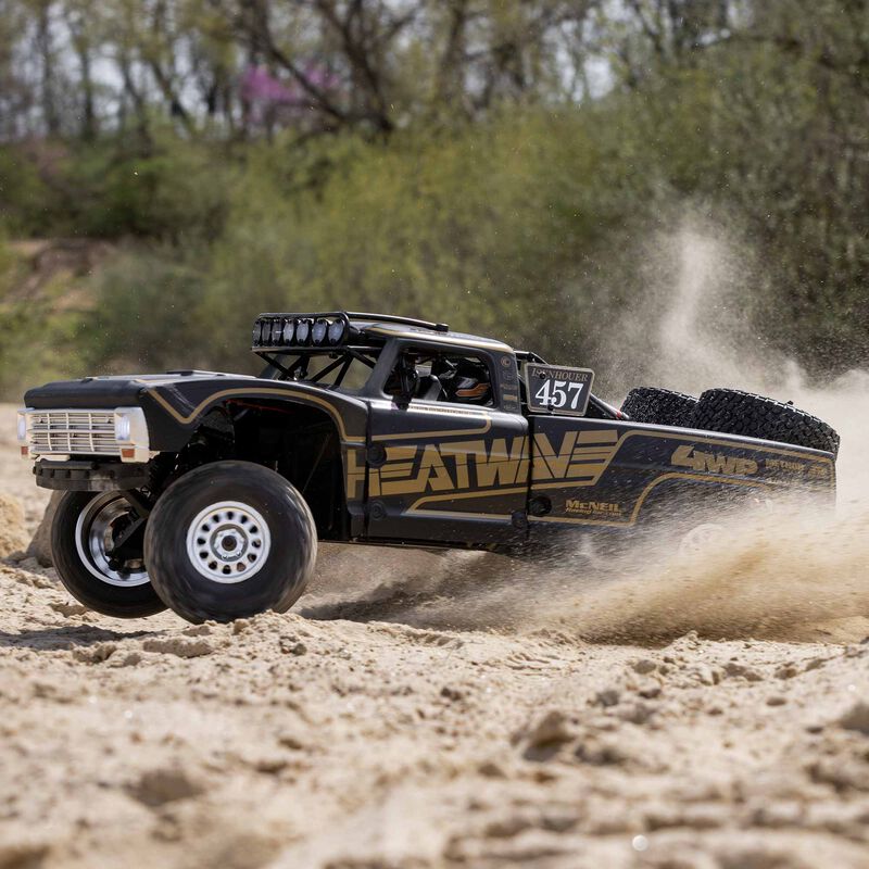 Losi Baja Rey 2.0 Ford F100 1/10 RTR 4WD Brushless Desert Truck (Heatwave) w/2.4GHz Radio, AVC & SMART
