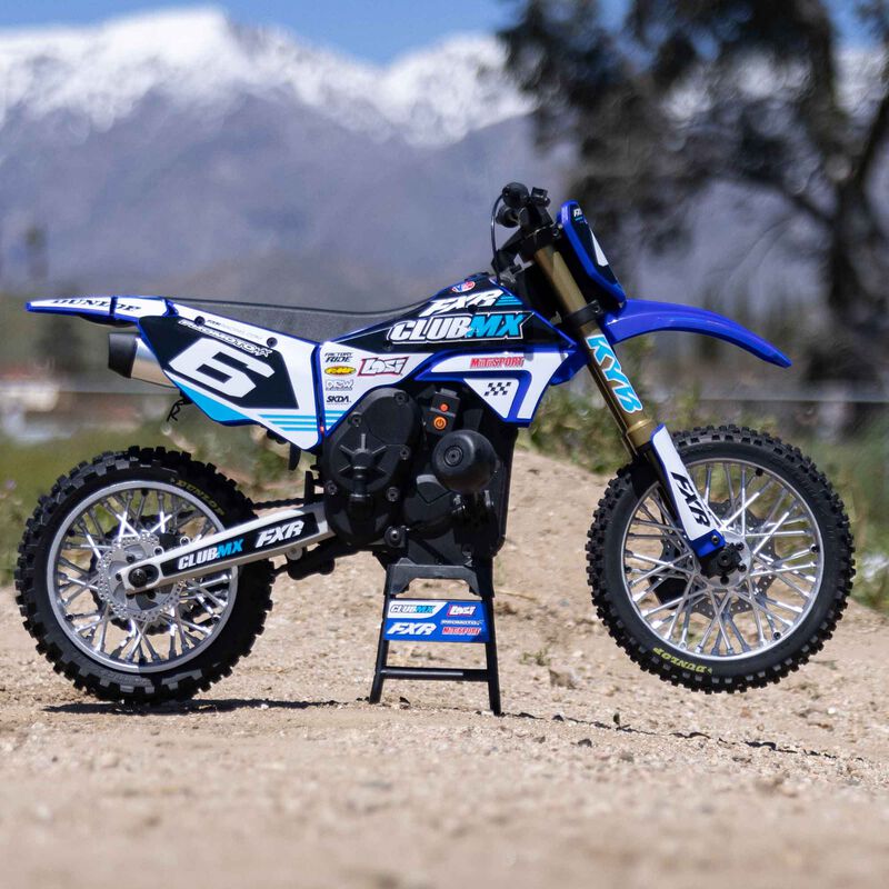Losi Promoto-MX RTR 1/4 Brushless Motorcycle (ClubMX) w/2.4GHz DX3PM Radio & MS6X System