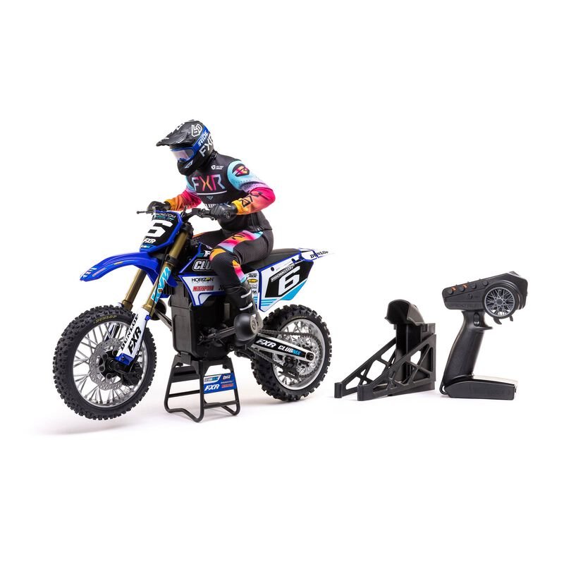 Losi Promoto-MX RTR 1/4 Brushless Motorcycle (ClubMX) w/2.4GHz DX3PM Radio & MS6X System