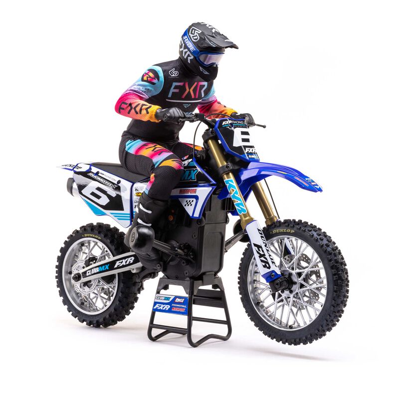 Losi Promoto-MX RTR 1/4 Brushless Motorcycle (ClubMX) w/2.4GHz DX3PM Radio & MS6X System
