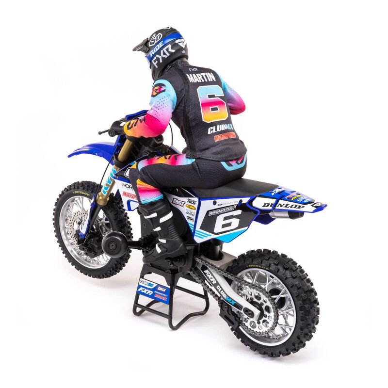 Losi Promoto-MX RTR 1/4 Brushless Motorcycle (ClubMX) w/2.4GHz DX3PM Radio & MS6X System