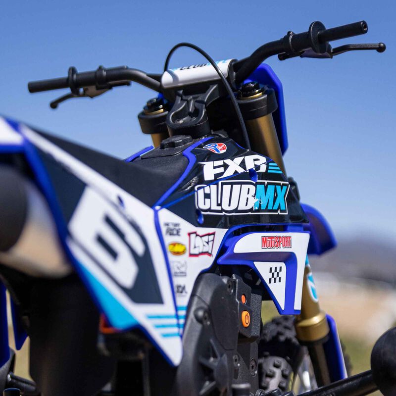 Losi Promoto-MX RTR 1/4 Brushless Motorcycle (ClubMX) w/2.4GHz DX3PM Radio & MS6X System