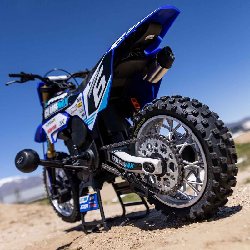 Losi Promoto-MX RTR 1/4 Brushless Motorcycle (ClubMX) w/2.4GHz DX3PM Radio & MS6X System