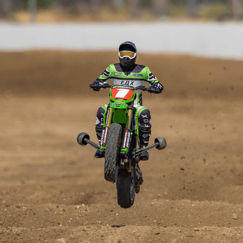 Losi Promoto-MX RTR 1/4 Brushless Dirt Bike (Pro-Circuit) w/2.4GHz DX3PM Radio, MS6X & Battery & Charger