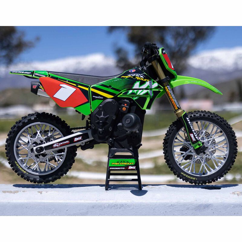 Losi Promoto-MX RTR 1/4 Brushless Dirt Bike (Pro-Circuit) w/2.4GHz DX3PM Radio, MS6X & Battery & Charger