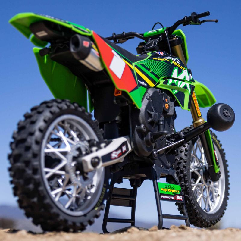 Losi Promoto-MX RTR 1/4 Brushless Dirt Bike (Pro-Circuit) w/2.4GHz DX3PM Radio, MS6X & Battery & Charger