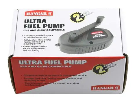 Hanger 9 Manual Ultra Fuel Pump Gas & Glow Nitro RC airplanes