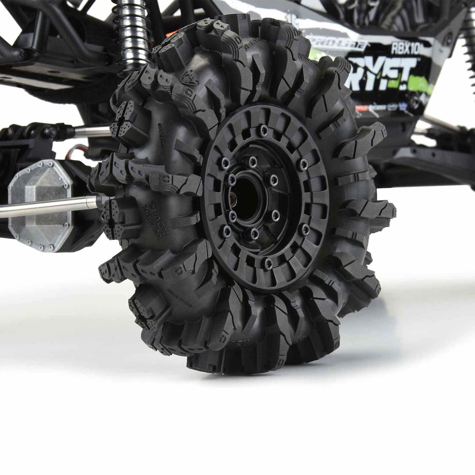 Pro-Line Racing 1/10 Interco Black Mamba Front/Rear 2.6" Mud Truck Tires 2