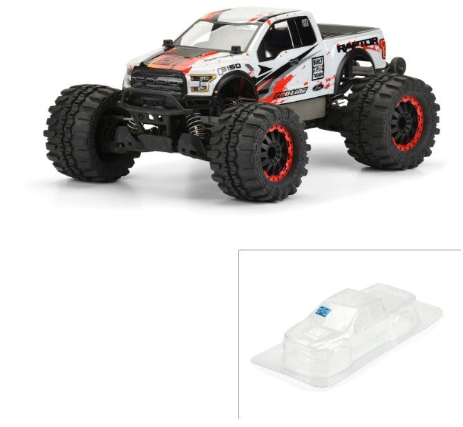 Pro-Line 2017 Ford F-150 Raptor Body for Traxxas Stampede/4x4 (Clear)