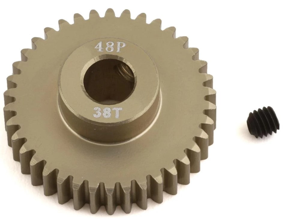 ProTek RC 48P Lightweight Hard Anodized Aluminum Pinion Gear