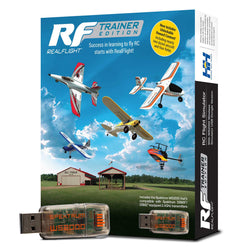 RealFlight Trainer Edition Flight Simulator w/WS2000 Wireless USB Dongle