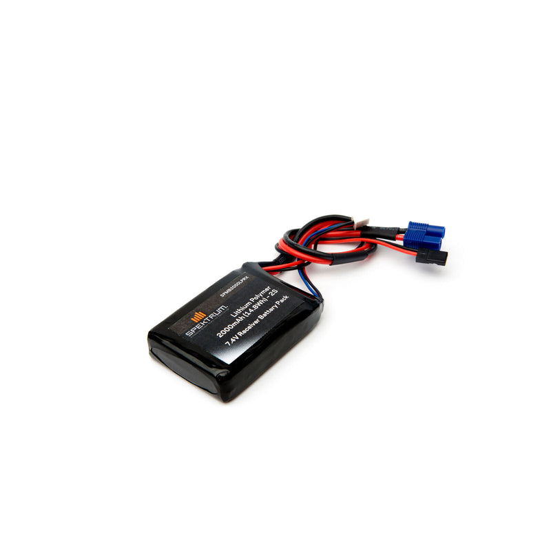 Spektrum 2S LiPo Receiver Battery Universal Receiver,EC3