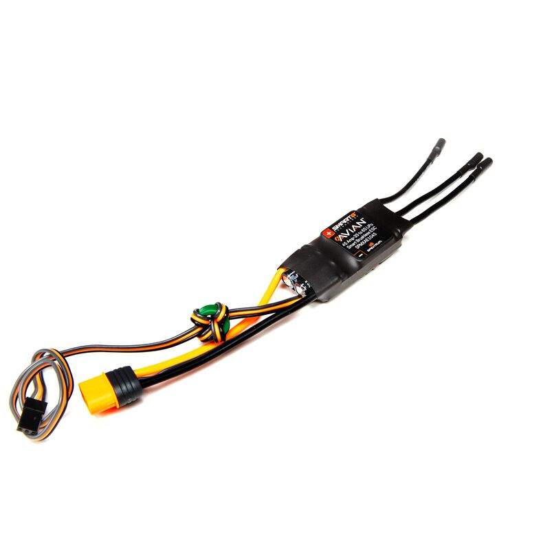 Spektrum Avian 45 Amp RC Airplane Brushless Smart ESC Speed Control SPMXAE1045