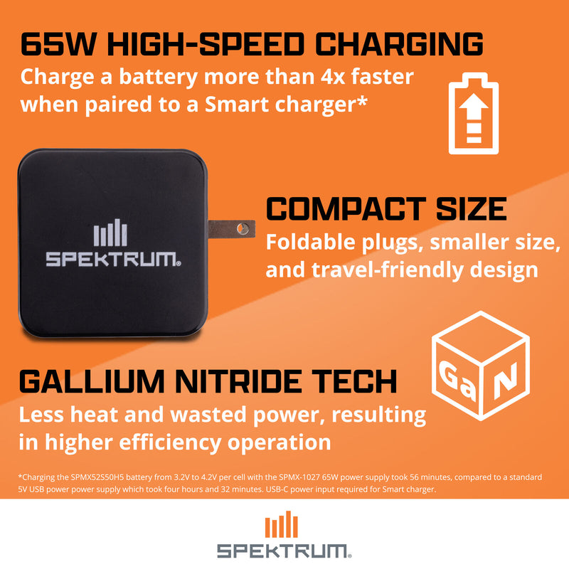 Spektrum RC Smart PowerStage Surface Bundle w/3S Smart 30C LiPo Battery (1300mAh) (IC2)