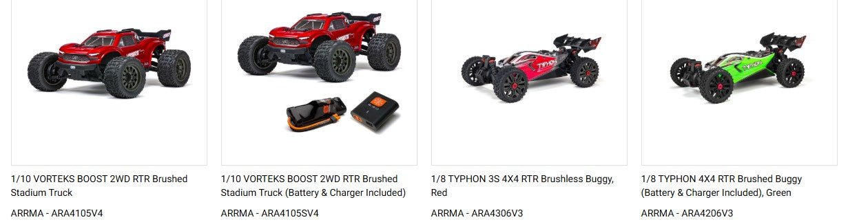 Arrma Shock Set 11mm Bore 103mm Length 500cSt Oil