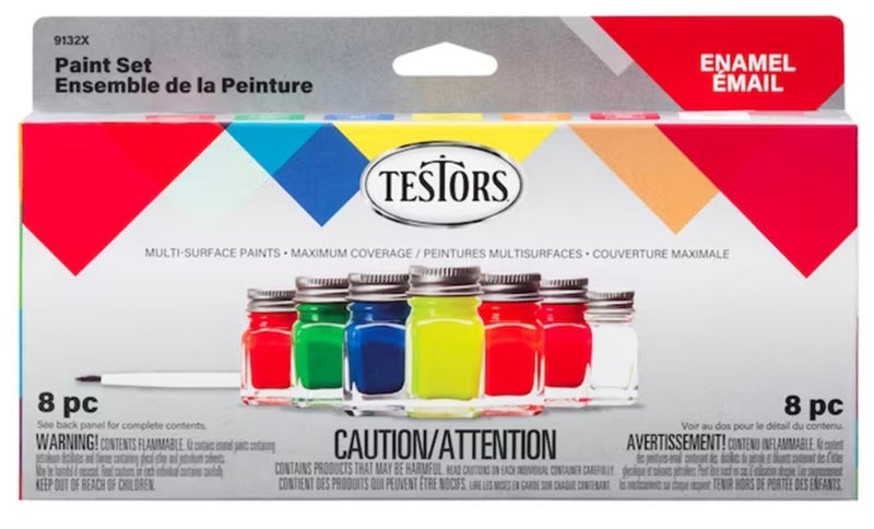 Testors Enamel Paint Kit (Fluorescent)