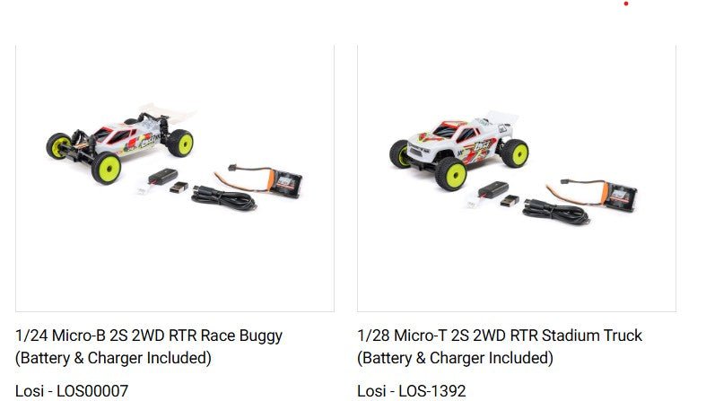 Spektrum 2S 30C (7.4V/350mAh) w/PH2.0 Connector 1/28 Micro-T 2S / 1/24 Micro-B 2S