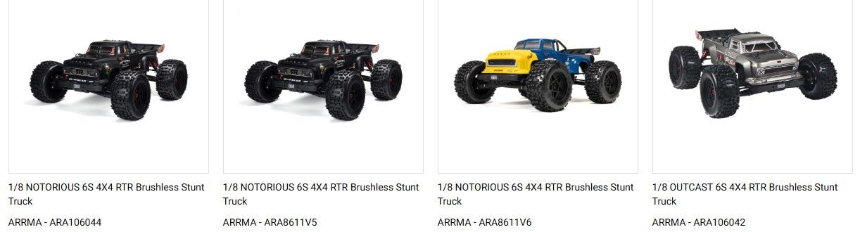Arrma Kraton EXB Steel Rear / Front Suspension Mount