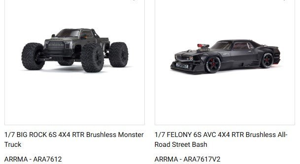 Arrma Kraton EXB Steel Rear / Front Suspension Mount