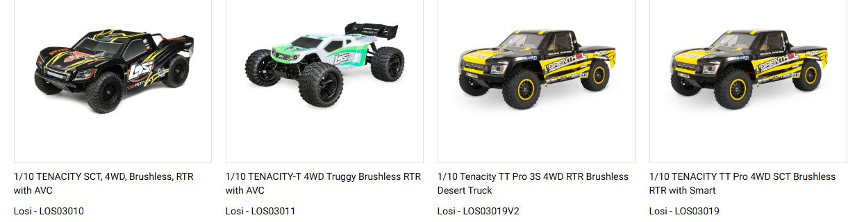 RPM Losi Tenacity/Lasernut Front A-Arm (Black) (2)