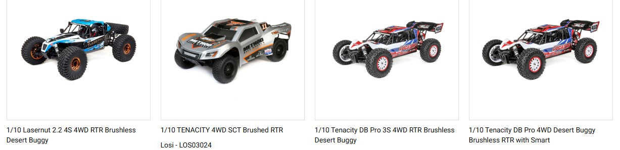 RPM Losi Tenacity/Lasernut Front A-Arm (Black) (2)