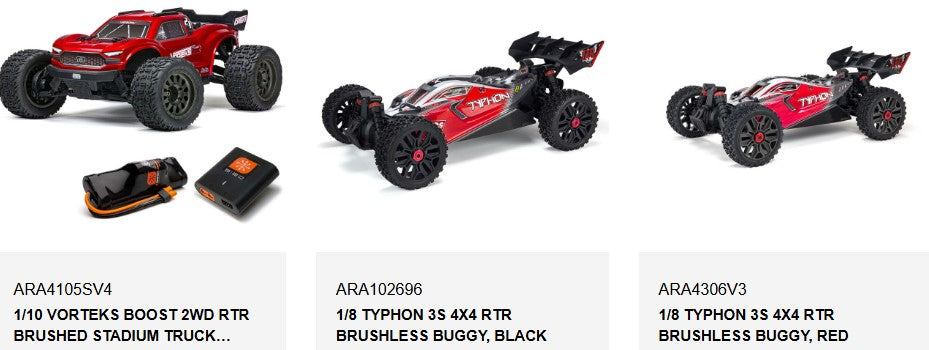 Arrma AR320403 Wheelie Bar Set: 4x4 Granite Mega / Big Rock