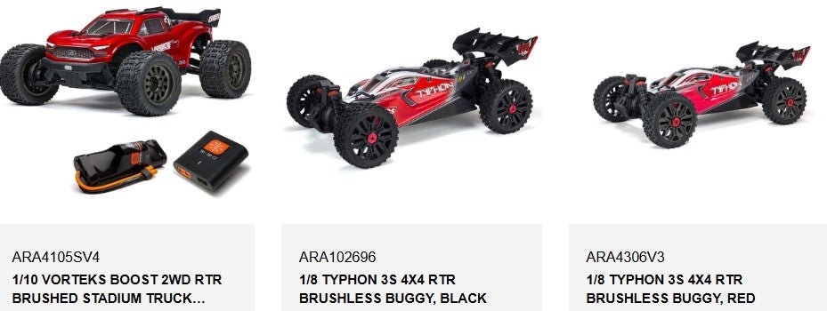 Arrma AR320403 Wheelie Bar Set: 4x4 Granite Mega / Big Rock