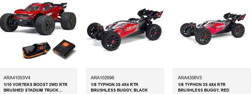 Arrma AR320403 Wheelie Bar Set: 4x4 Granite Mega / Big Rock