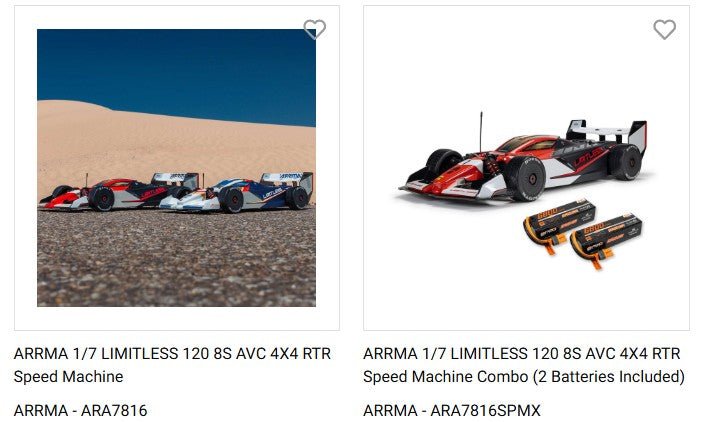 ARRMA Spool Set (34T Mod 1) For 1/7 LIMITLESS 120 8S
