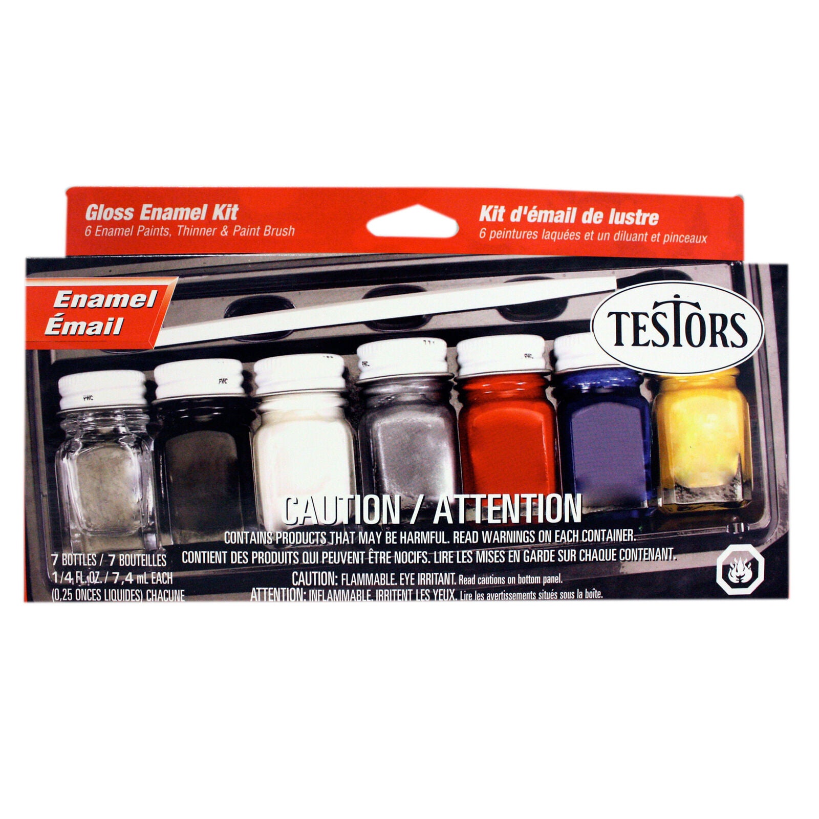 Testor Enamel Kit: Household, 6 Colors