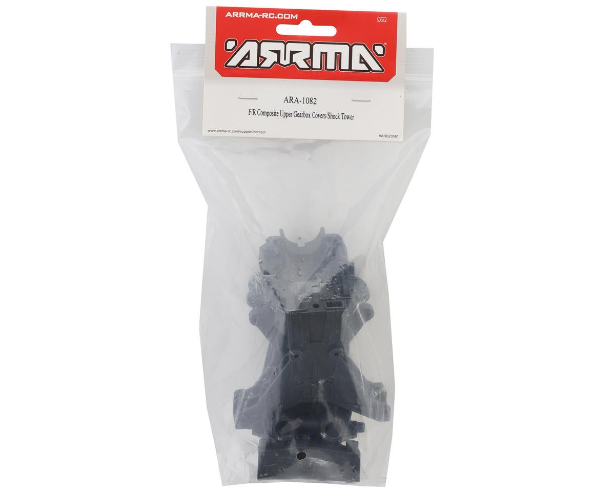 Arrma Composite Upper Gearbox Cover & Shock Tower Granite 223S, Big Rock 223S, Typhon 223S