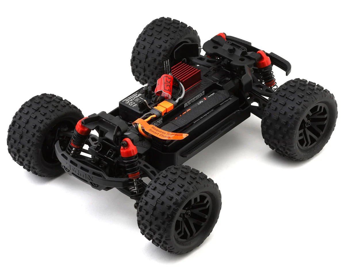 Arrma Granite Grom MEGA 4WD 380 Brushed 1/18 Monster Truck RTR (Blue) w/SLT2 2.4GHz Radio, Battery & Charger