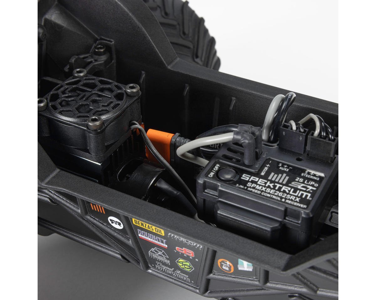 Arrma Quake Grom 4x4 1/16 RTR Brushed Monster Truck (Red) w/SLT2 2.4GHz Radio, Battery & Charger