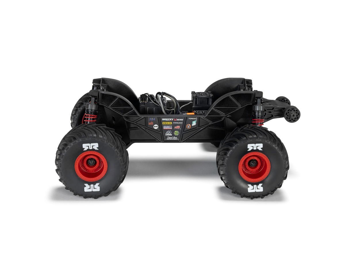 Arrma Quake Grom 4x4 1/16 RTR Brushed Monster Truck (Red) w/SLT2 2.4GHz Radio, Battery & Charger
