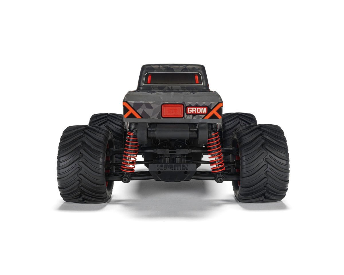 Arrma Quake Grom 4x4 1/16 RTR Brushed Monster Truck (Red) w/SLT2 2.4GHz Radio, Battery & Charger