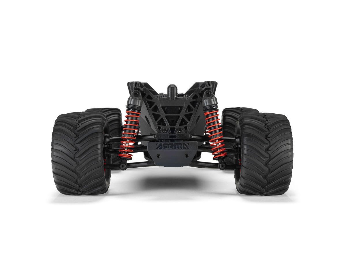 Arrma Quake Grom 4x4 1/16 RTR Brushed Monster Truck (Red) w/SLT2 2.4GHz Radio, Battery & Charger