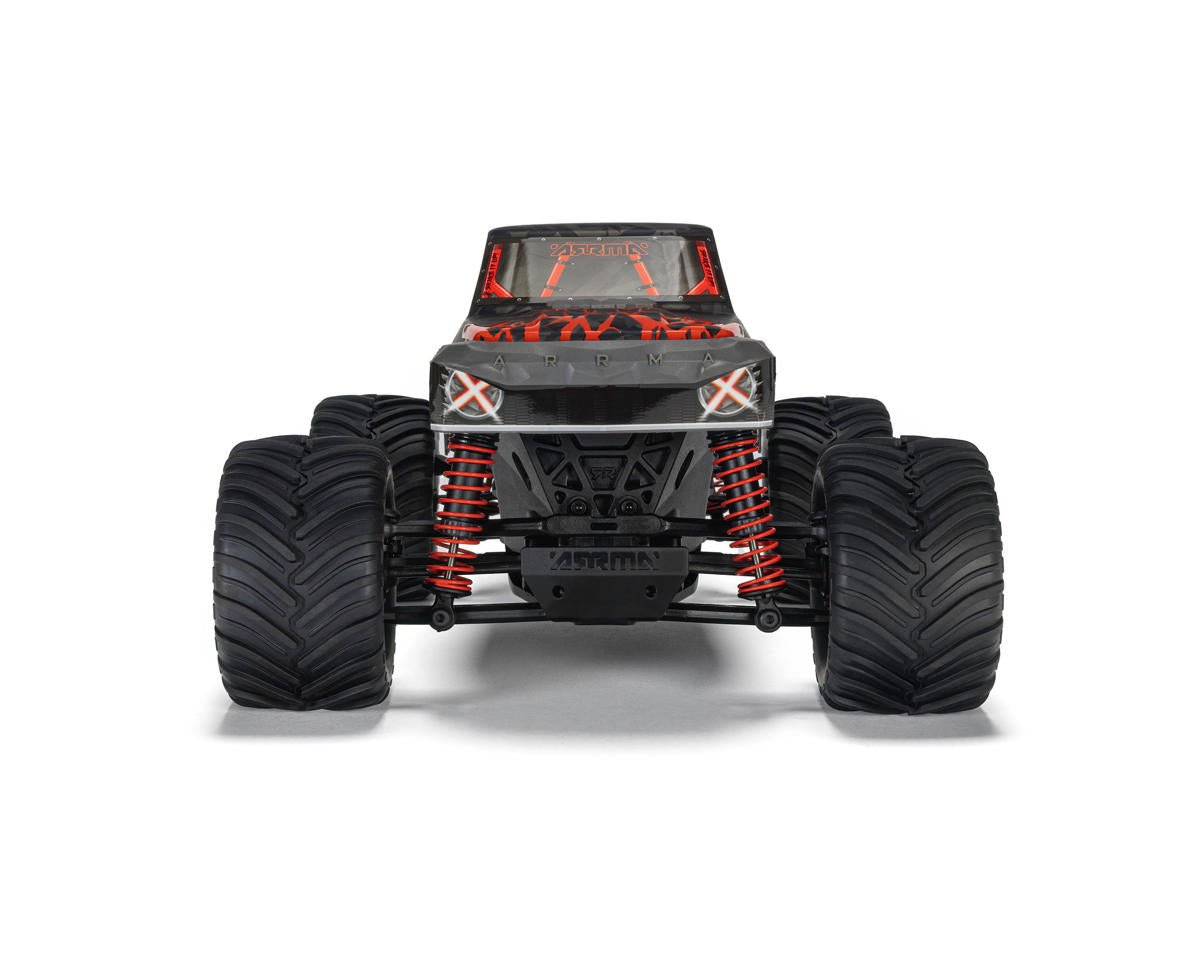 Arrma Quake Grom 4x4 1/16 RTR Brushed Monster Truck (Red) w/SLT2 2.4GHz Radio, Battery & Charger