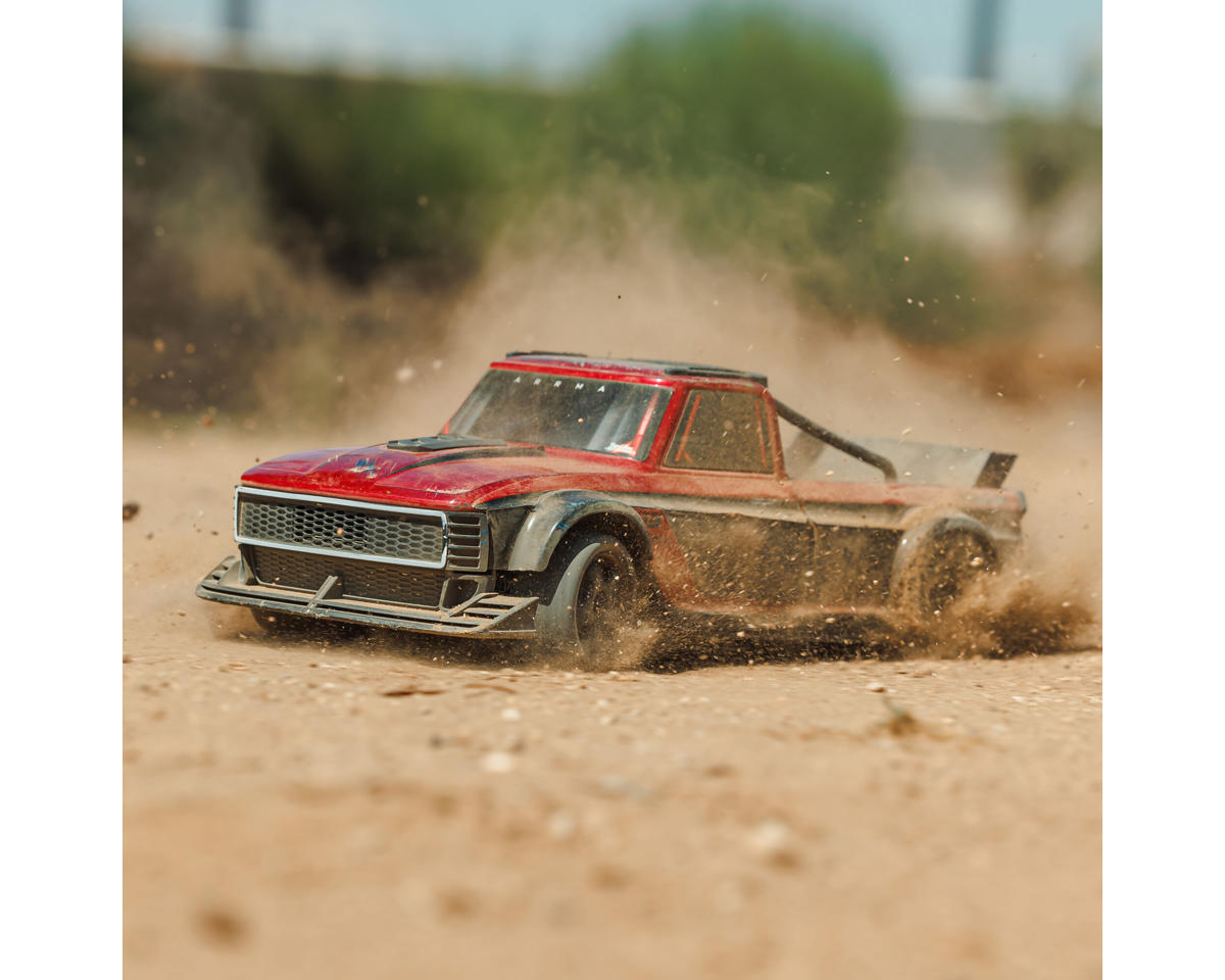 Arrma Infraction Grom 3S BLX 1/12 4WD RTR Brushless Street Bash Truck (Red/Black) w/2.4GHz Radio, DSC, Battery & Charger